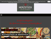 Tablet Screenshot of herzstueck.org